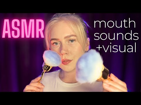 ASMR 🎧 mouth sounds + visual | #asmrminuha #asmr 