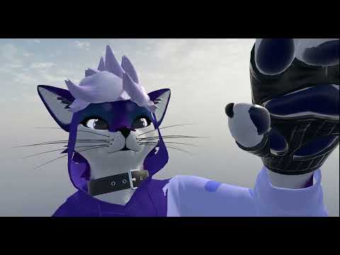 fluffy petting - furry asmr - vr