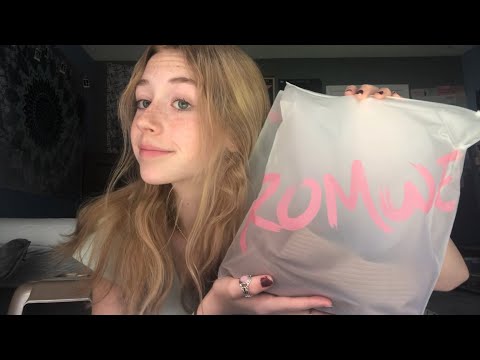 ASMR~ ROMWE HAUL | fabric sounds