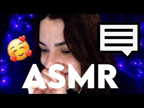 🎧😴ASMR leyendo sus comentarios