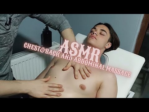 ASMR CHEST&BACK AND ABDOMINAL  MASSAGE LEGENDARY MASSAGE @Yigitsann