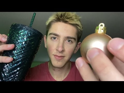 ASMR Christmas Trigger Assortment for Relaxation and Tingles