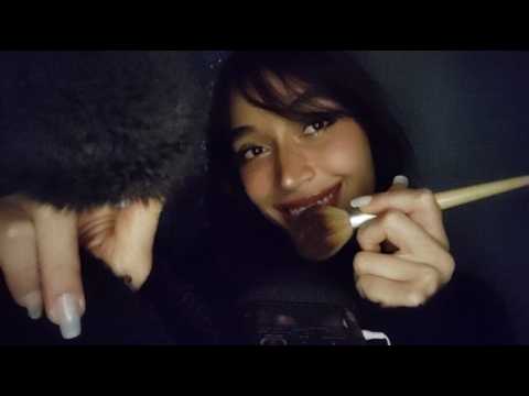 Asmr Pincéis no Tascam e outros triggers