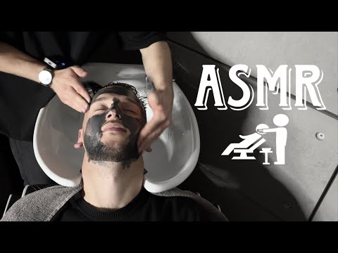 💈ASMR BARBER | Barbershop Ultra Relax Head Wash and Massage