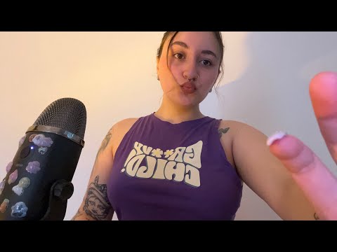 ASMR | Fast and Aggressive Hand Movements, Hand Sounds & Mouth Sounds