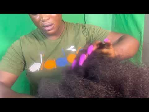 ASMR✨Giving my sister the most soothing, no gum cracking soft whisper scalp scratches.