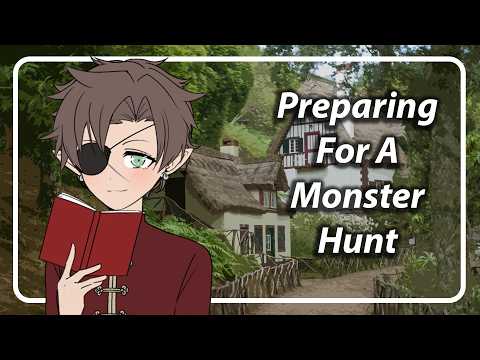 Preparing For A Monster Hunt (You're My Apprentice) (3dio ASMR) [F4A] [TF4A]