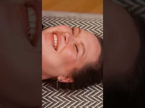 Painful deep tissue abdominal massage and chiropractic adjustments for Lulu #abdominalmassage