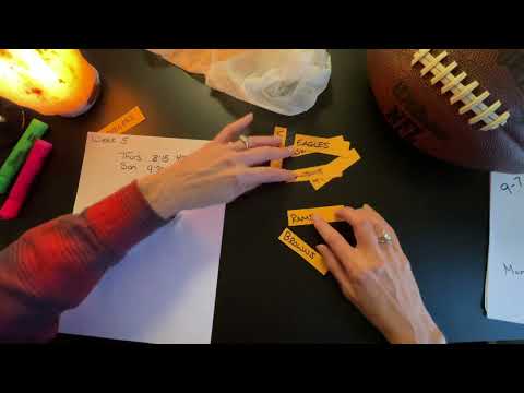 NFL Week 5 Picks ~ ASMR