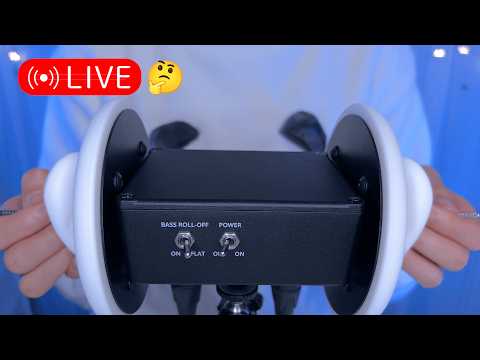 ASMR Streaming Style Ear Cleaning for Fall Asleep 😴 3Dio, whispering / 耳かき