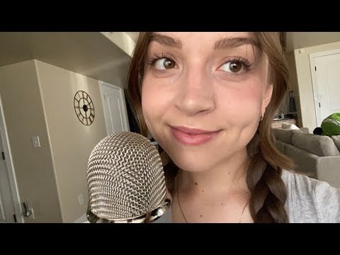 ASMR Personal Attention 💤 (plucking negative energy + hairplay)