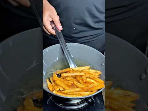 Viral French Fries Recipe ASMRCooking #food #shorts #cooking  #indianasmrworld #asmr