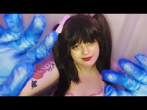 ASMR examining you from head to toe (very eepy) 1 hour ♡ Personal attention, glove & mouth sounds