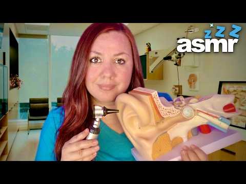 ASMR Otoscope Ear Consultation & Ear Scrapping Role play