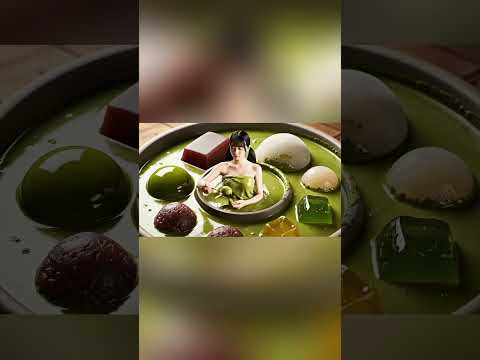 Matcha Soup #asmrsounds #asmrvideo #eatingsounds