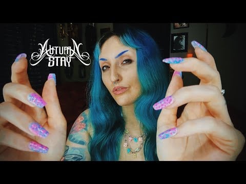 ASMR | CARE PACKAGE FROM @Minotauries | NAIL TAPPING | #asmr #gothgirl #altgirl