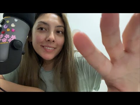 ASMR for sleep (Hand movements, trigger words) | Whispered