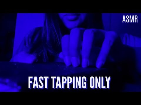 LOFI ASMR Fast Tapping on Items Close Up to the Camera (No Talking)