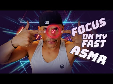 FOCUS ON MY FAST ASMR - HYPNOTIC TINGLES to sleep or relax for background sounds