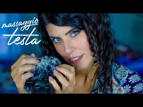 ASMR 💆🏻‍♀️ DOLCISSIMO MASSAGGIO ALLA TESTA • Super CLOSE UP Whispering