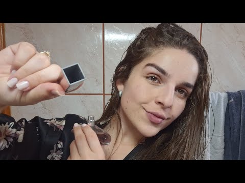 ASMR arrume se comigo SPA Day | tapping, scratching, sons de boca e conversa