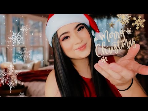 ASMR: A FILHA DO PAPAI NOEL FAZ SUA MAQUIAGEM DE NATAL!🎄