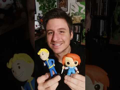 ASMR Figurines Fallout & Chucky #asmr #toys  #fallout #chucky #asmrfrançais
