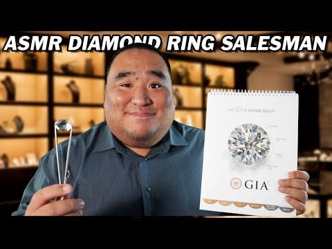 Selling You a Diamond Ring 💍 ASMR Salesman Roleplay