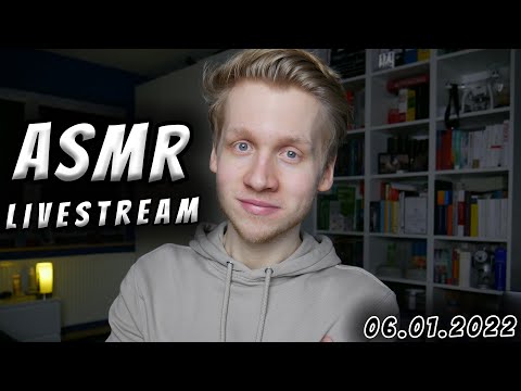 ASMR LIVE | Entspannung mit verschiedenen Triggern! | Livestream vom 06.01.2022
