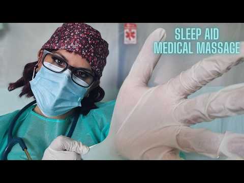 ASMR   sleep aid medical massage , personal attention relaxation