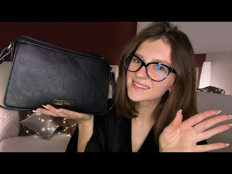 ASMR 🇮🇹 TAG: cosa c'è nella mia borsa? 👜 | Soft Spoken & Triggers 🥰