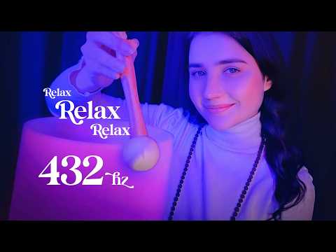 ASMR Aliviando o ESTRESSE ♡ Mouth Sounds + Sussurros + Frequências e Afirmações pra Dormir e Relaxar