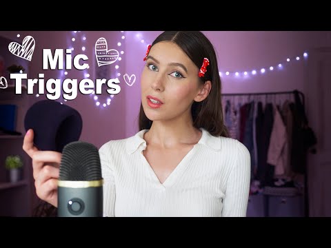 ASMR | Intense Mic Griping, Pumping, Rubbing ⚠️ Fast Mic Triggers w/ Mouth Sounds