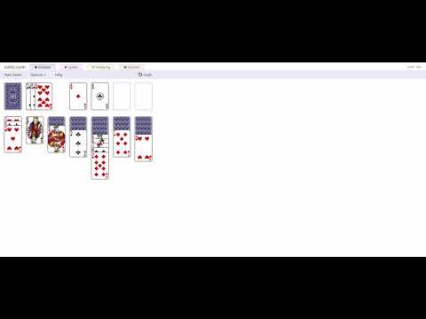 ASMR playing solitaire on the computer (clicking noises, no talking)