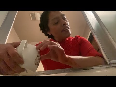 horror asmr rp | pearl washes you up before dinner (she 4xed you & you are d¥ing)