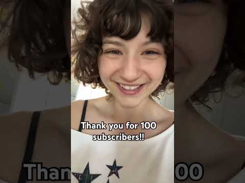 100 subscribers already! Thank you so much! #asmr #asmrchannel #100subscribers