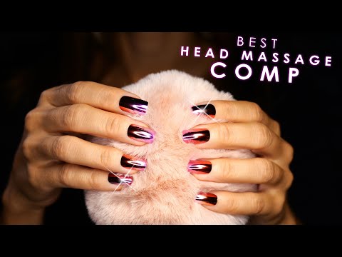 Best Head Massage COMPILATION Ever 😴 99.99% of You Will SLEEP (No Talking)