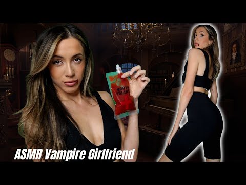 ASMR Vampire Girlfriend FEEDS on You | soft spoken