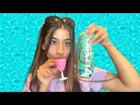 Poolside Pampering ASMR | Best Friend Takes Care of You