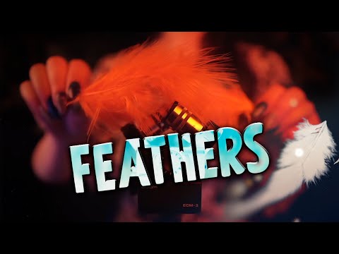 ASMR Intense Mic Brushing with Feathers 💎 No Talking