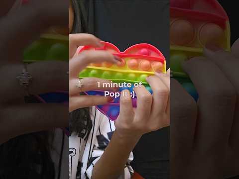 Lofi ASMR 1 minute of Pop It // #asmr #visualtingle