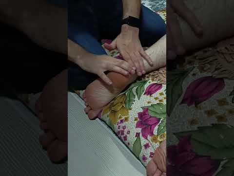 ASMR FOOT AND TURKISH SLEEPING MASSAGE #shortvideo #massage #triggersforsleep #relax #sleepsolution