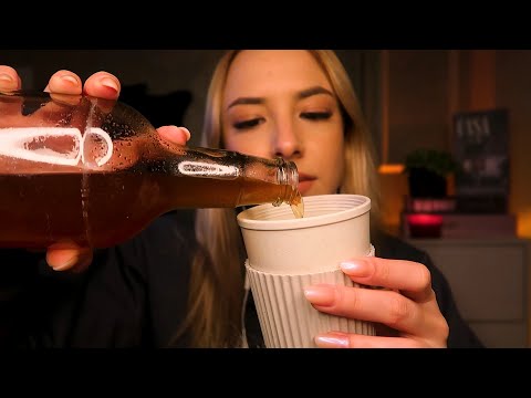 ASMR atenção pessoal ☔️ TE MIMANDO EM UMA NOITE FRIA E CHUVOSA *sono garantido*