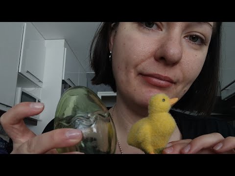ASMR- Påsk video på svenska, dekorationer& godis