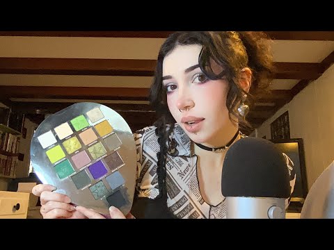 Chaotic GRWM ASMR | Tapping, Whispering, Rambling