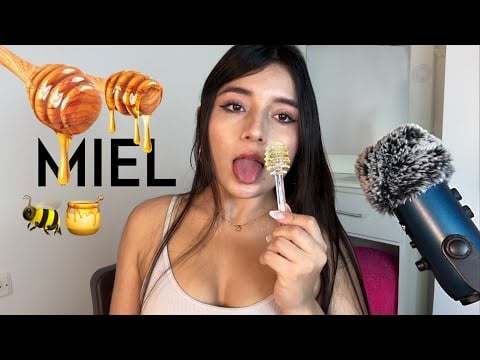 Comiendo MIEL asmr ♡