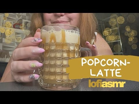 ASMR lofi på svenska: Jag testar popcorn-latte med kolasås 🧡