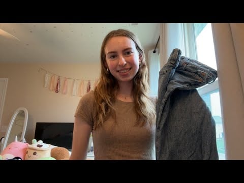 ASMR Giving Your Clothes a Pat Down 