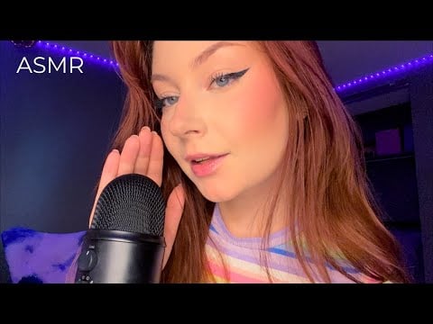 ASMR Ear to Ear Wet and Dry Mouth Sounds + Hand Sounds