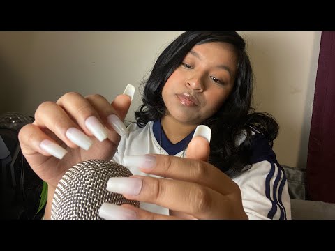 ASMR almost touching the mic but not quiet 💕